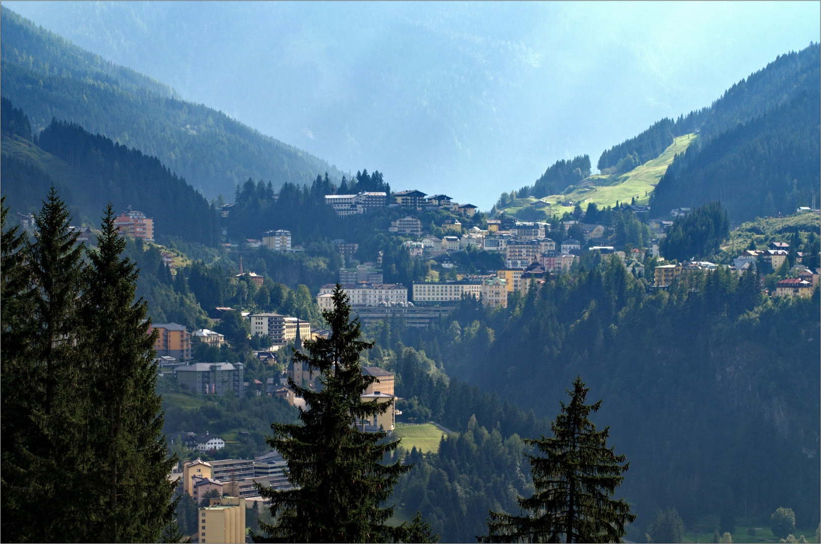 Licht und Schatten im Gasteiner Tal