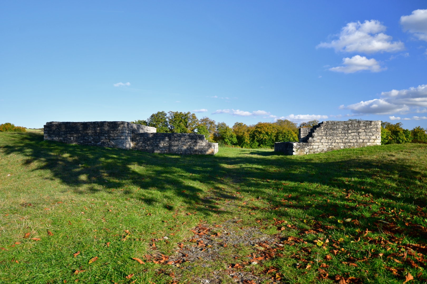 Licht und Schatten im Herbst