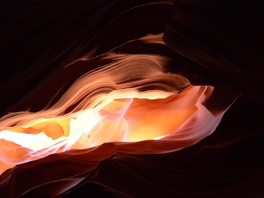 Licht und Schatten im Upper Antelope Canyon