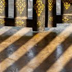 Licht und Schatten im Wat Xieng Thong