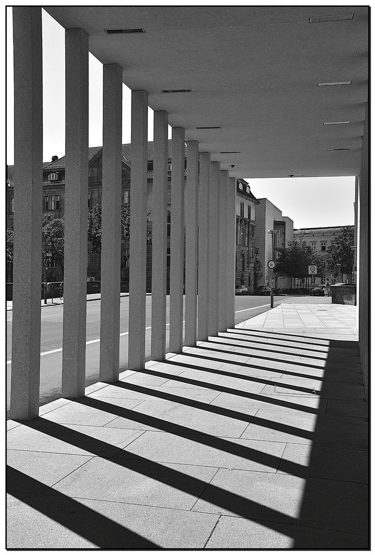 Licht und Schatten in Berlin