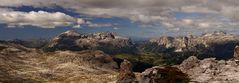 Licht und Schatten in den Dolomiten