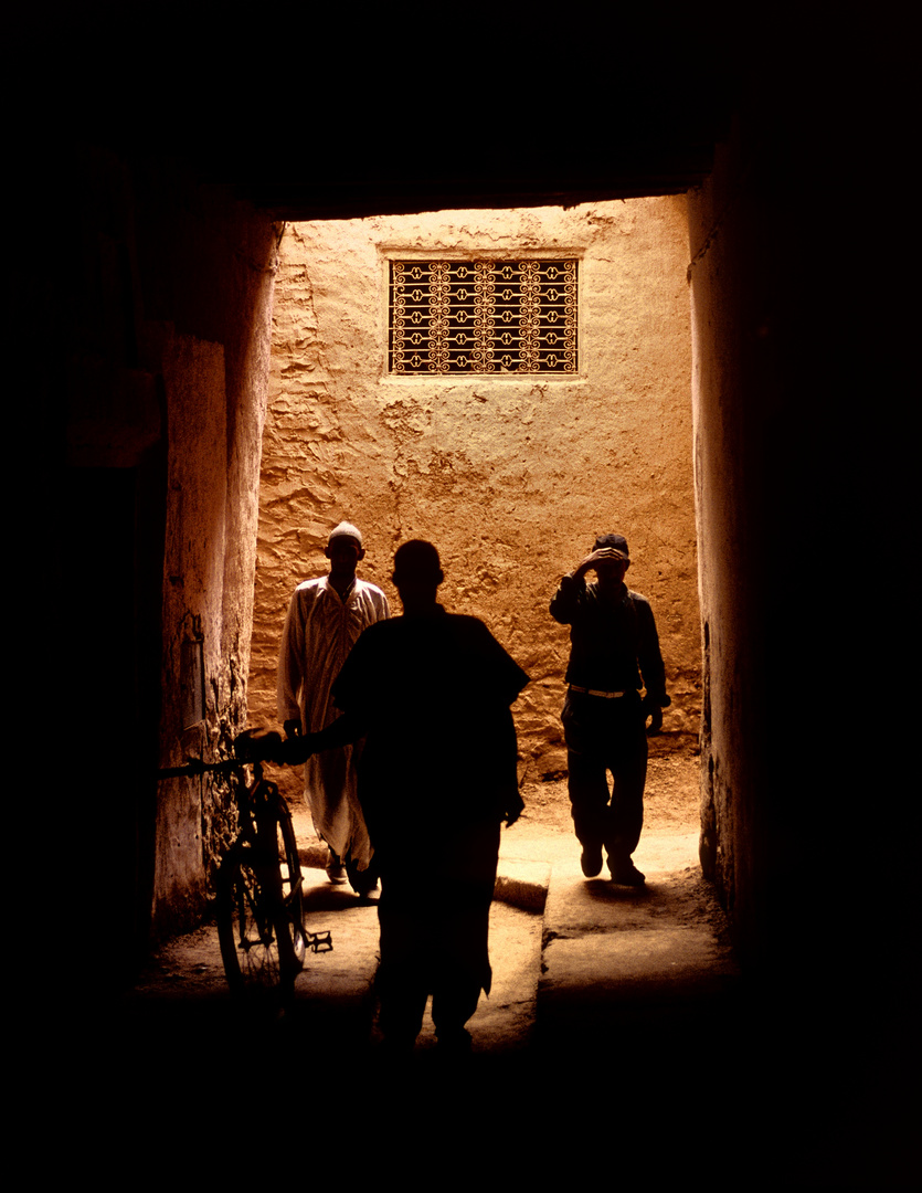 Licht und Schatten in der Medina