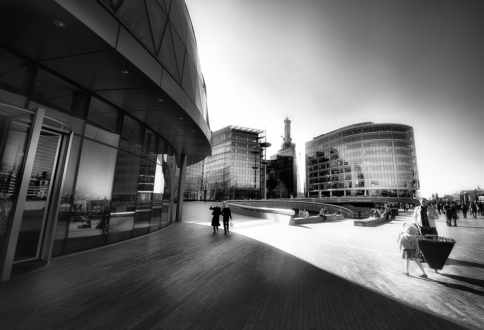 Licht und Schatten in London