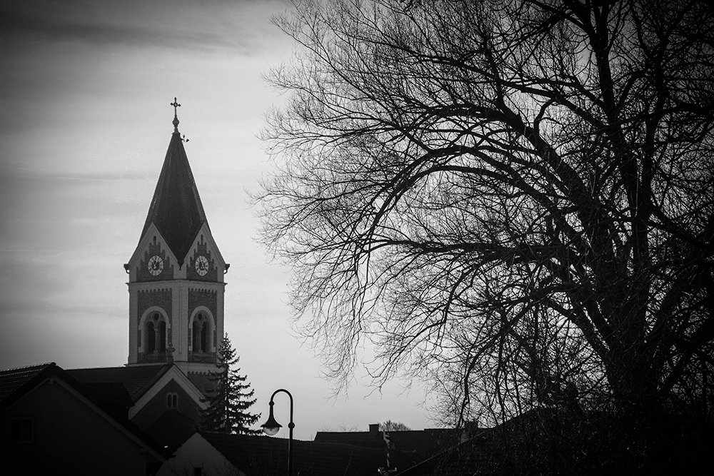 Licht und Schatten - Stimmung in Schwarz/Weiß