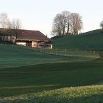 Licht und Schatten um den Bauernhof