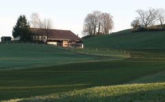 Licht und Schatten um den Bauernhof