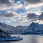 Licht- und Schattenspiele im Fjord