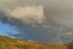 Licht- und Wetterkapriolen über dem Pfingstberg 08