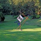 Licht- und Windspiel im Skulpturenpark Klute-Waldemai in Schmallenberg-Niedersorpe