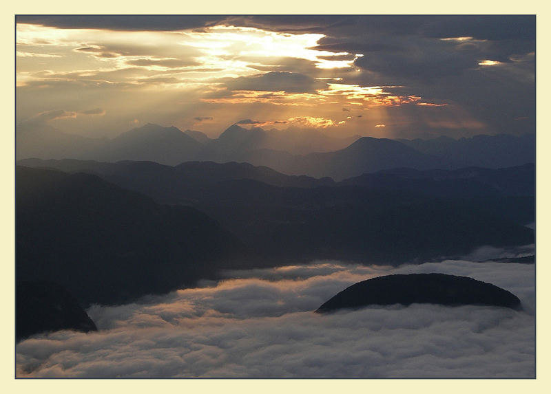 Licht und Wolken