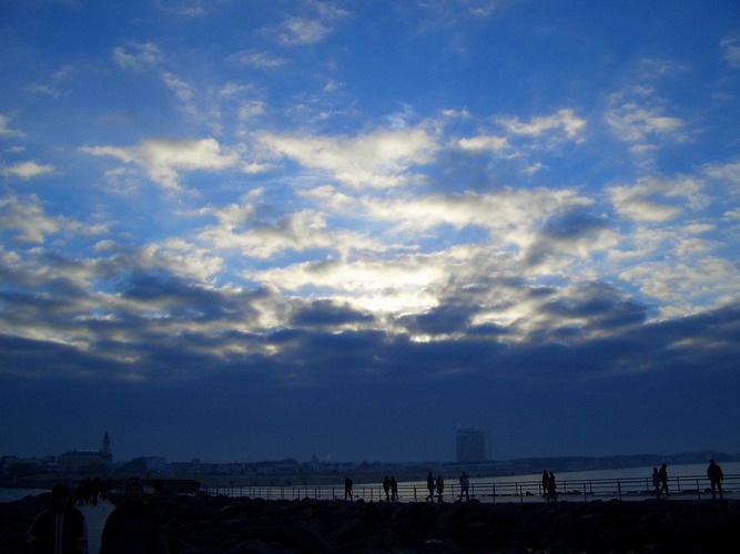 Licht und Wolken