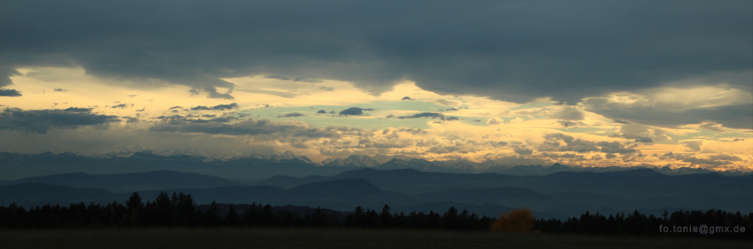 Licht und Wolken