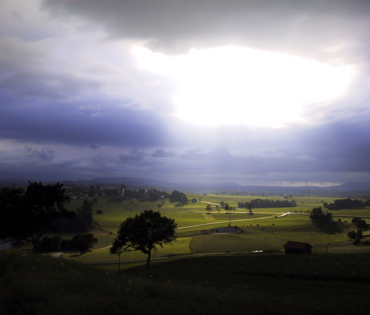 Licht und Wolken