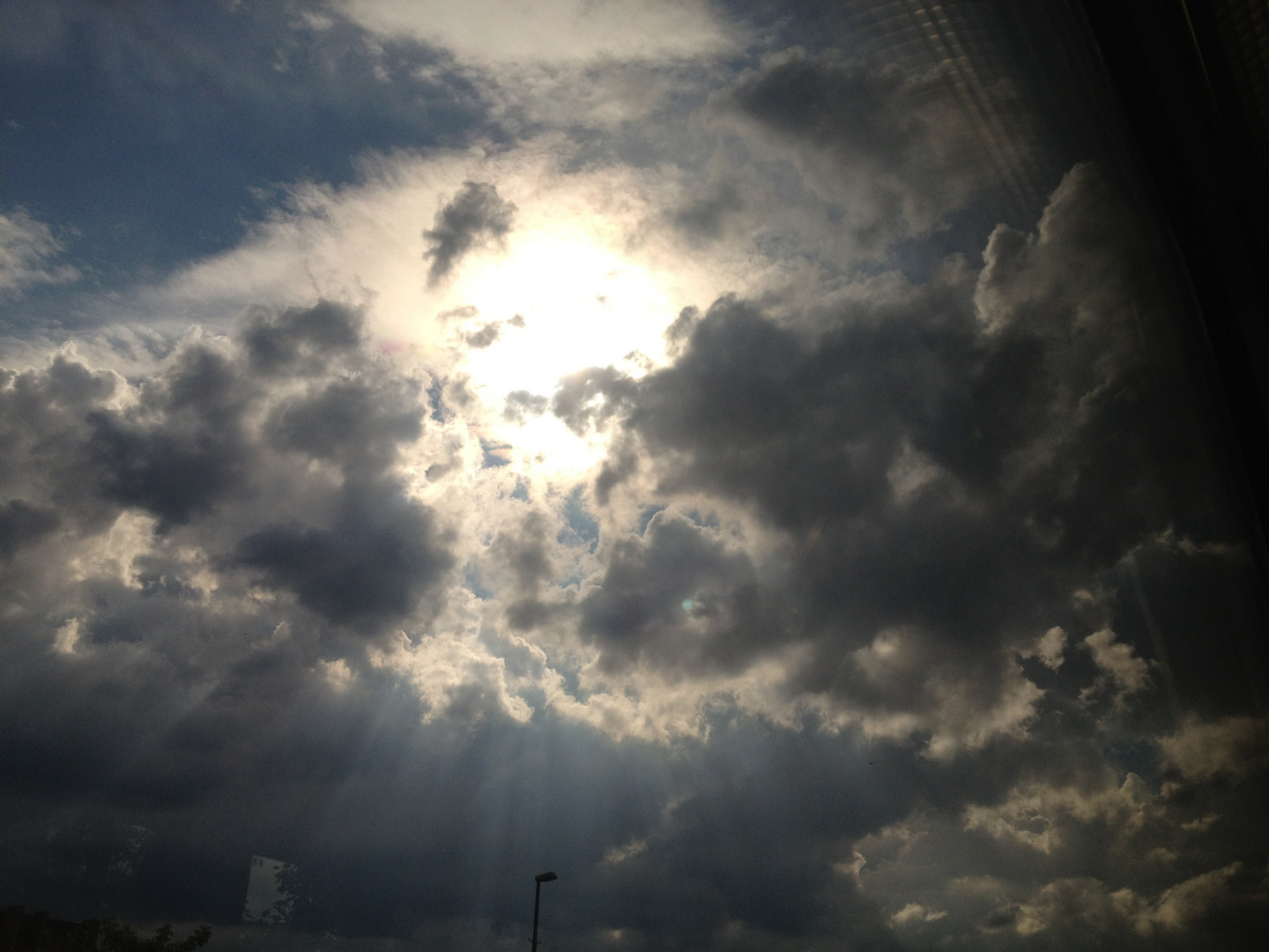 Licht und Wolken Atmosphäre