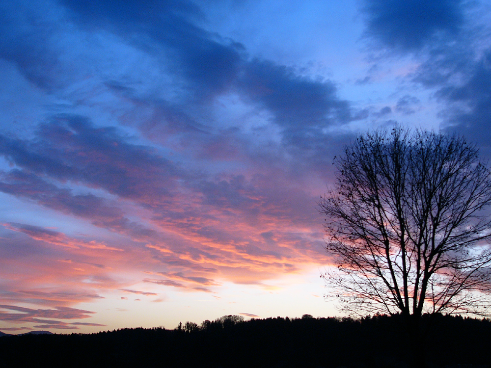 Licht und Wolken ...