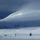 Licht und Wolken: gespenstisches Stimmung