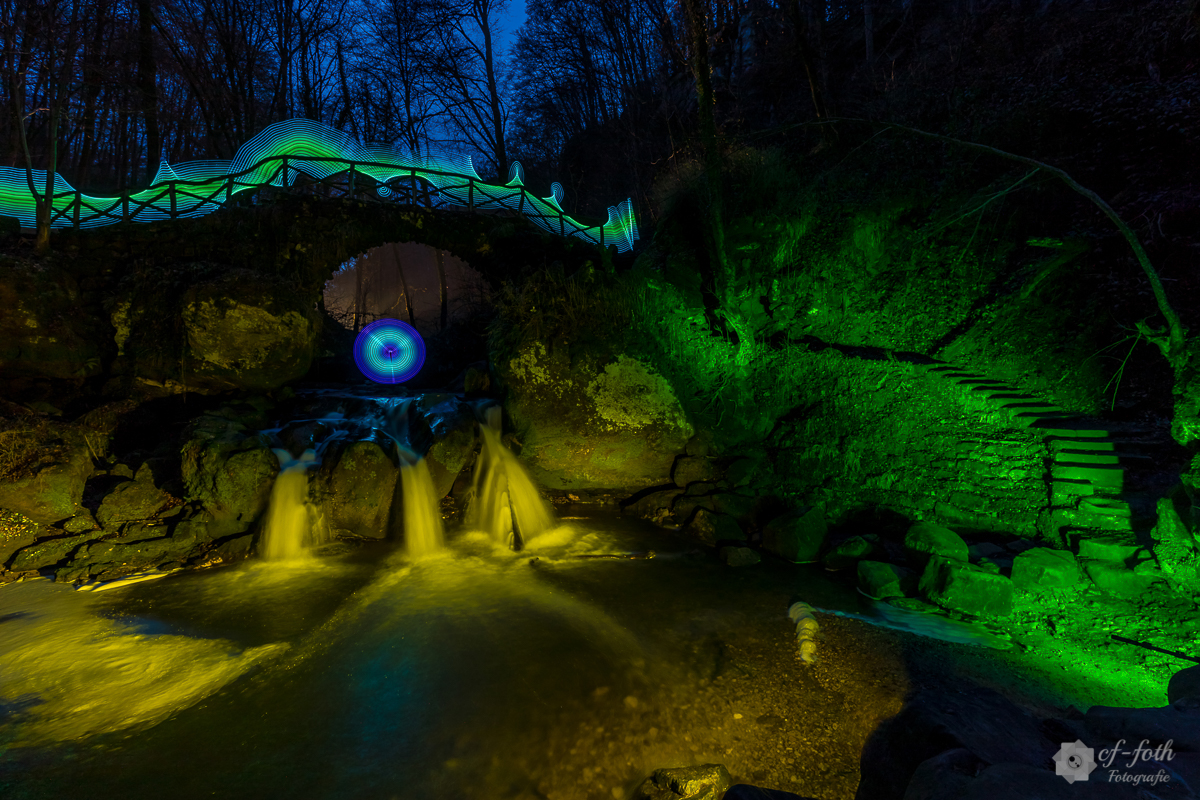 Licht & Wasser am Schiessentu?mpel