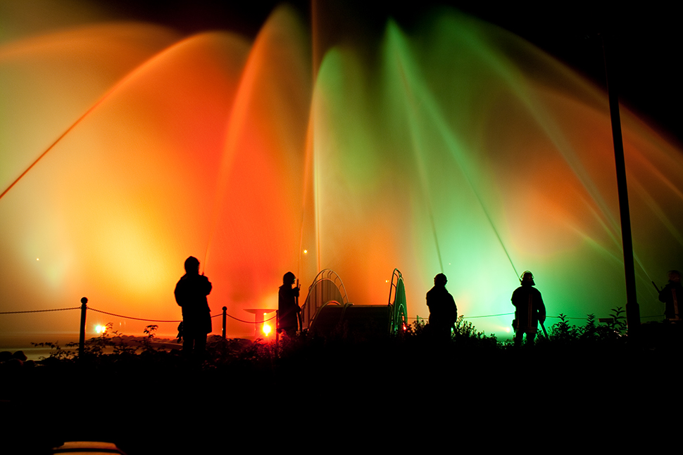 Licht-Wasser-Show