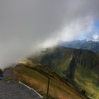 Licht-Wolkenstimmung auf dem Weg zum Fellhorn