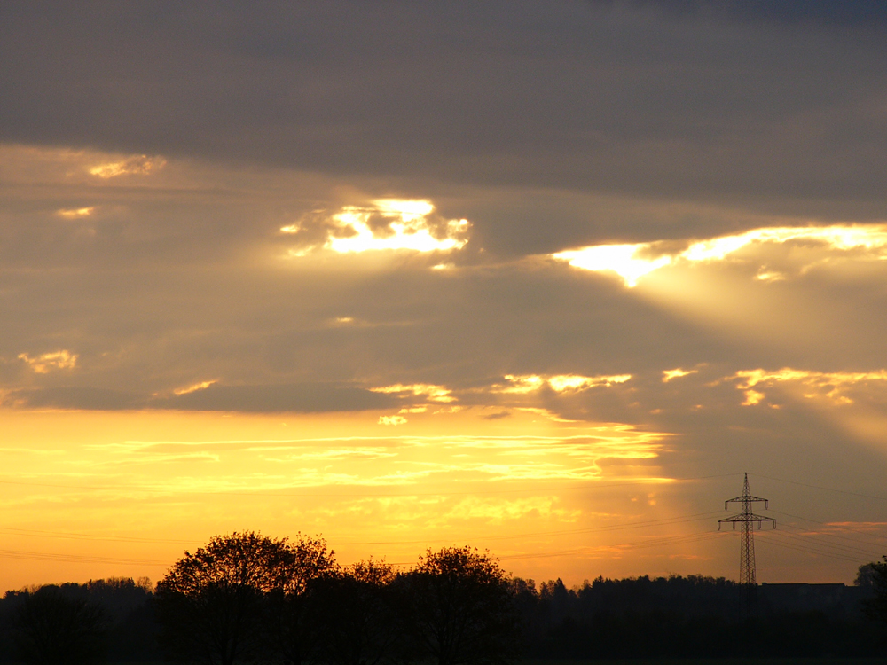 Lichtblick am frühen Morgen ...