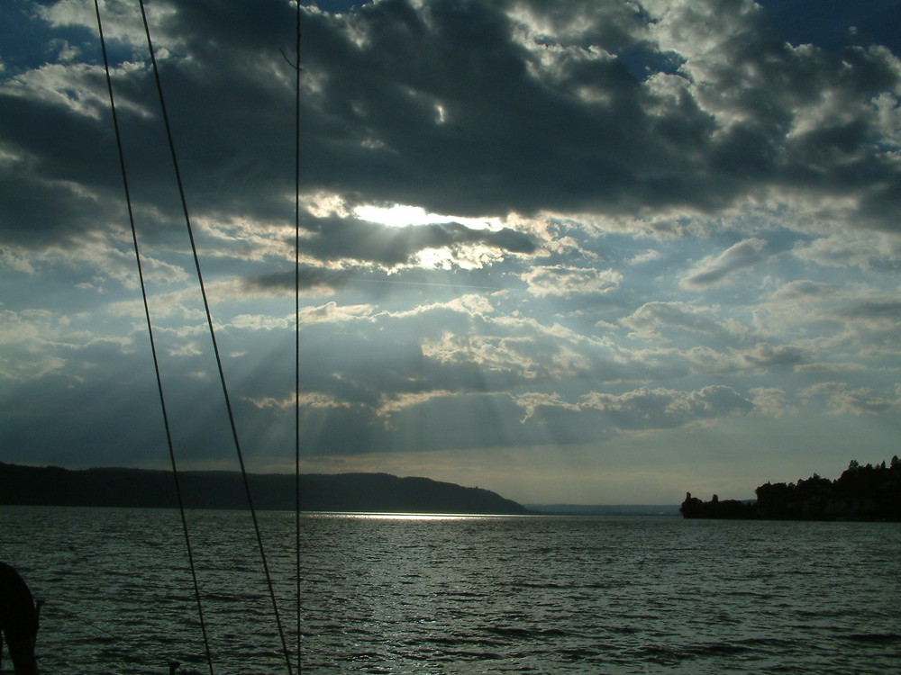 Lichtblick auf dem Bodensee