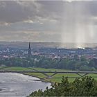 Lichtblick über Dresden