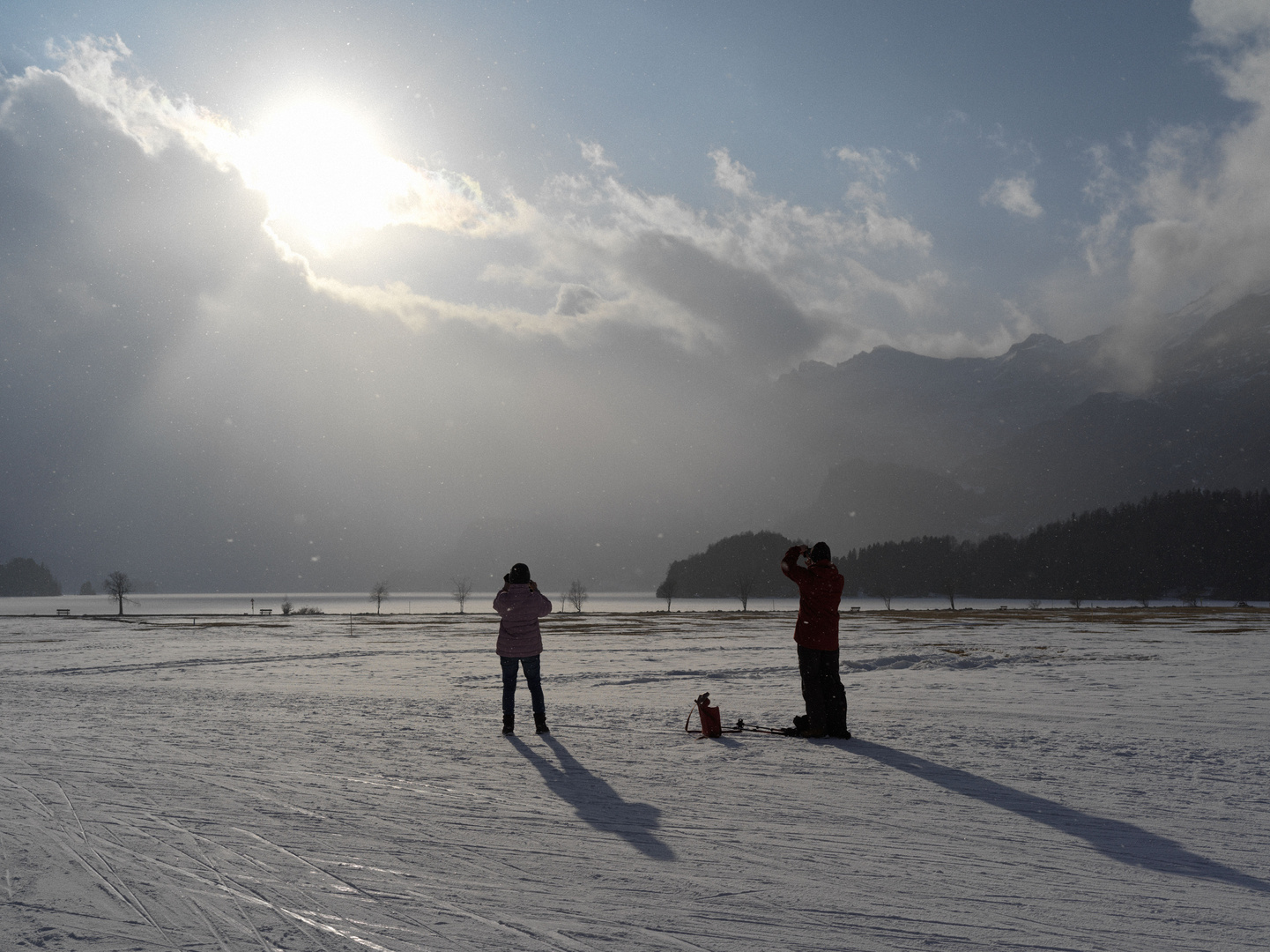 Lichtblicke am Silser See