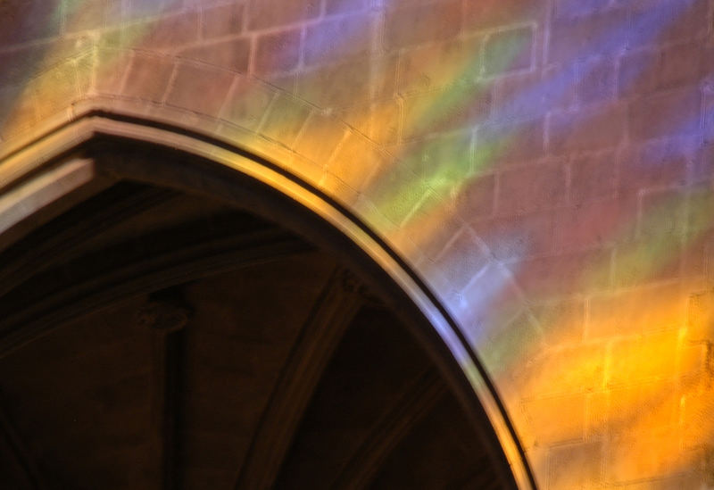 Lichtbrechung in der Cathedrale von Palma