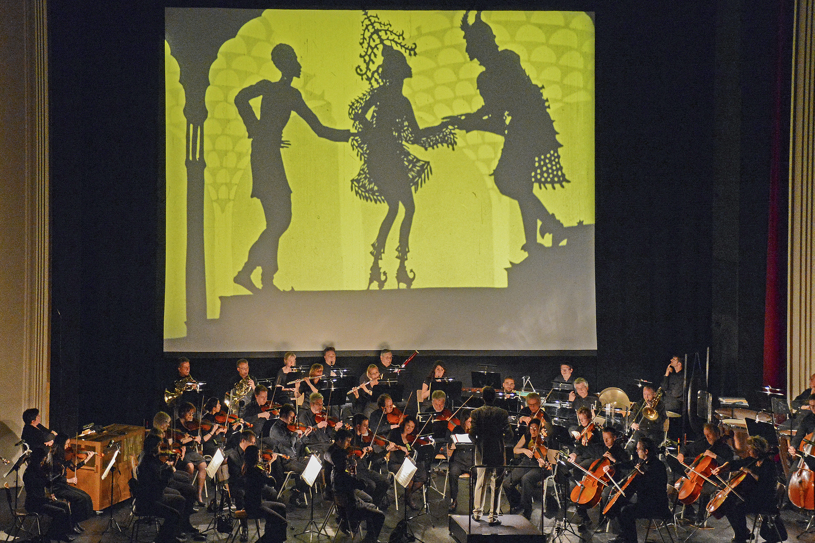 Lichtburg Essen - Stummfilm mit Orchester - Die Abenteuer des Prinzen Achmed - 2012