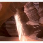 Lichteinfall in Antelope Canyon