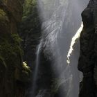 Lichteinfall in der Partnachklamm