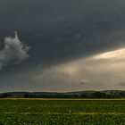 Lichteinfall nach dem Gewitter, aus der gewaltigen Wolke, siehe Foto unten, wurde ein...