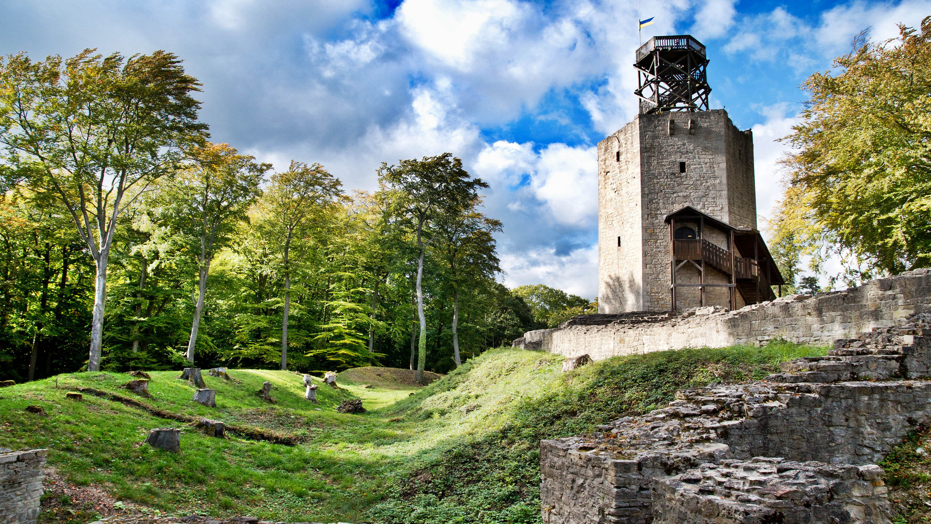 Lichtenberger Burgruine