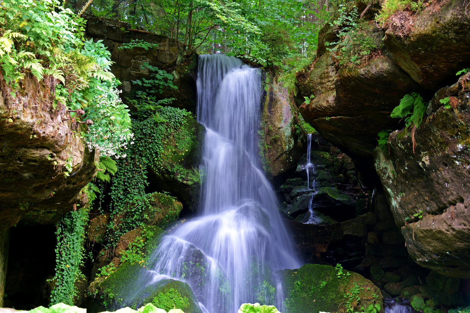 Lichtenhainer Wasserfall im Kinitzschtal