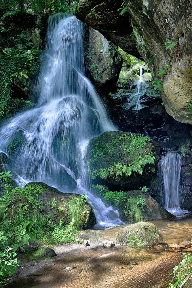 Lichtenhainer Wasserfall im Kirnitzschtal