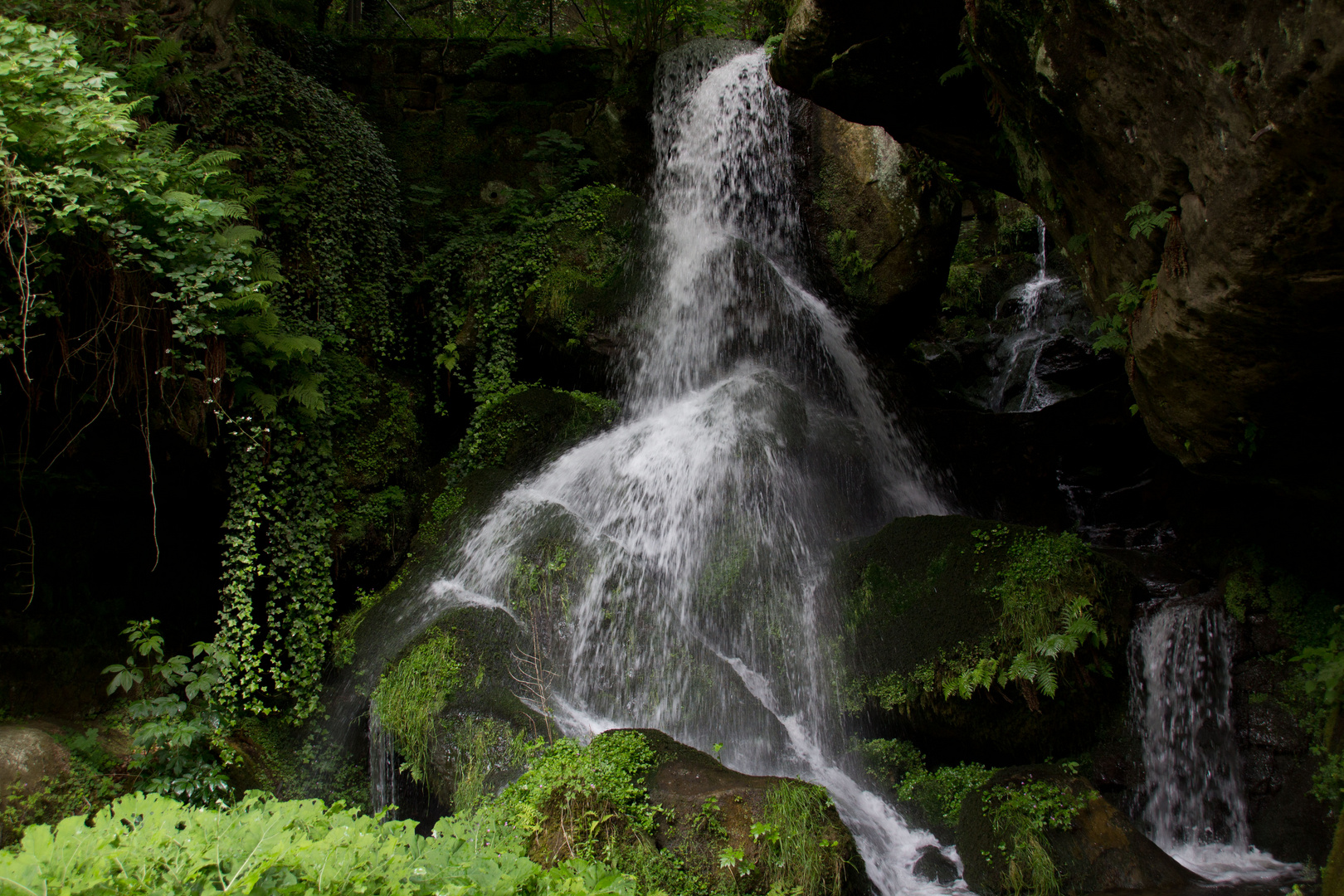 Lichtenhainer Wasserfall im Kirnitzschtal