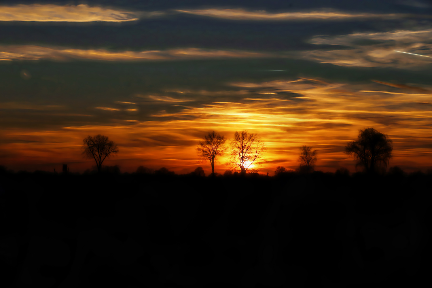 lichter am abend genießen ...