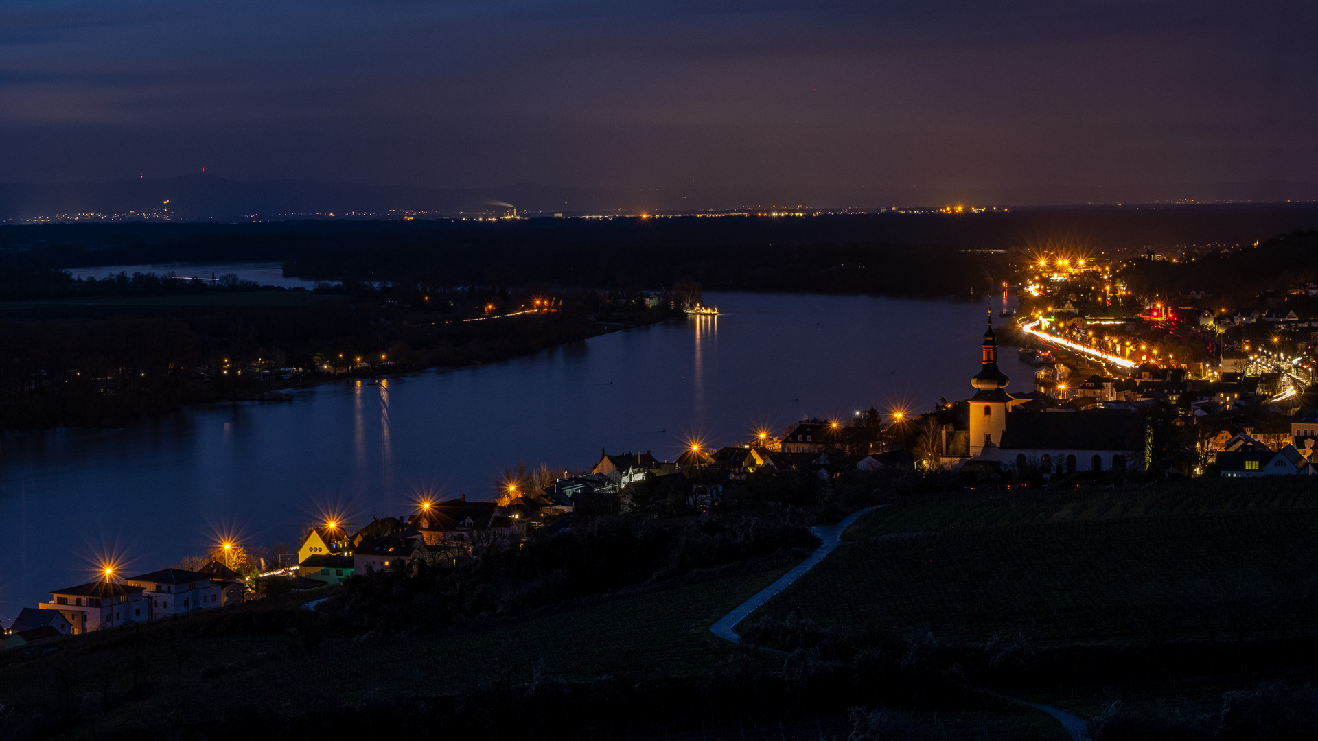 Lichter am Rhein