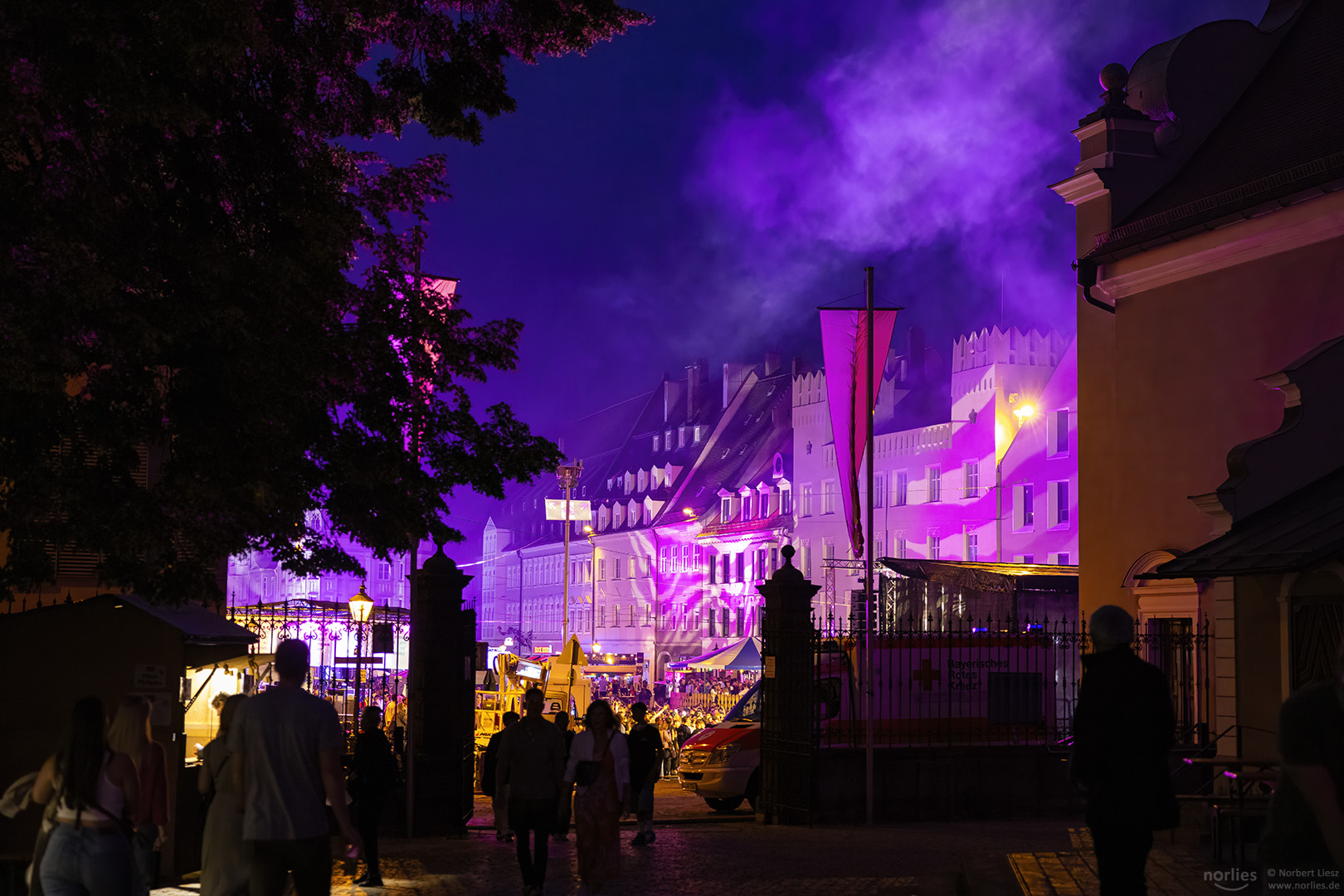 Lichter am Ulrichsplatz