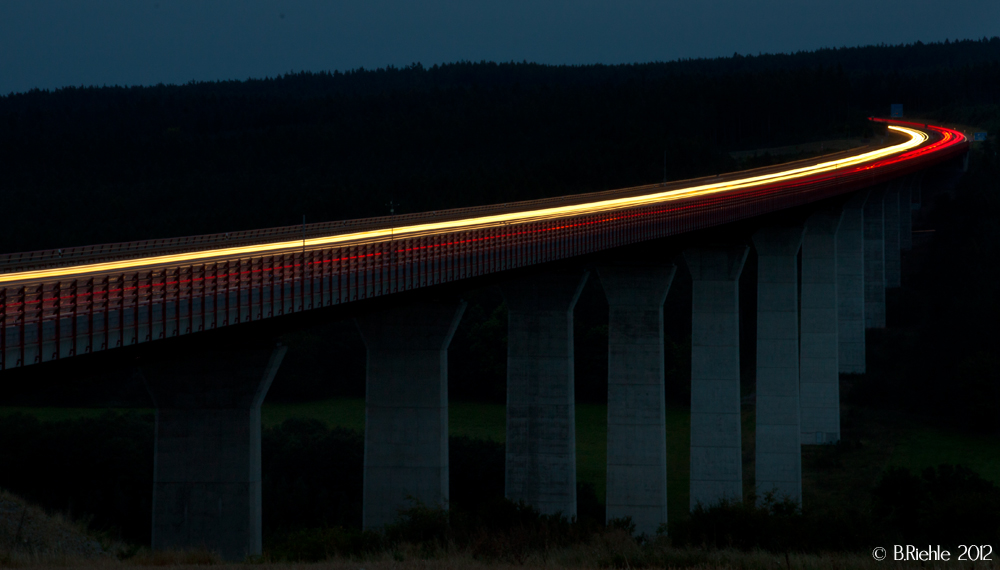 Lichter der Autobahn