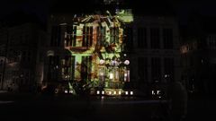 Lichter der City in Bremen - hier: Schütting