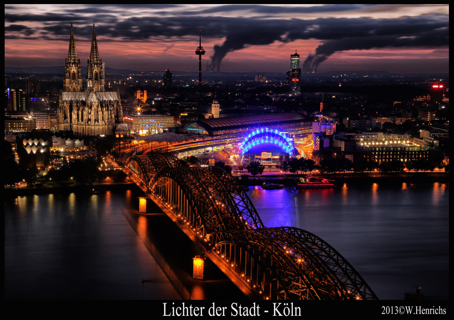 Lichter Der Stadt Koln 13 Foto Bild Architektur Stadtlandschaft Stadtlandschaften Bei Nacht Bilder Auf Fotocommunity