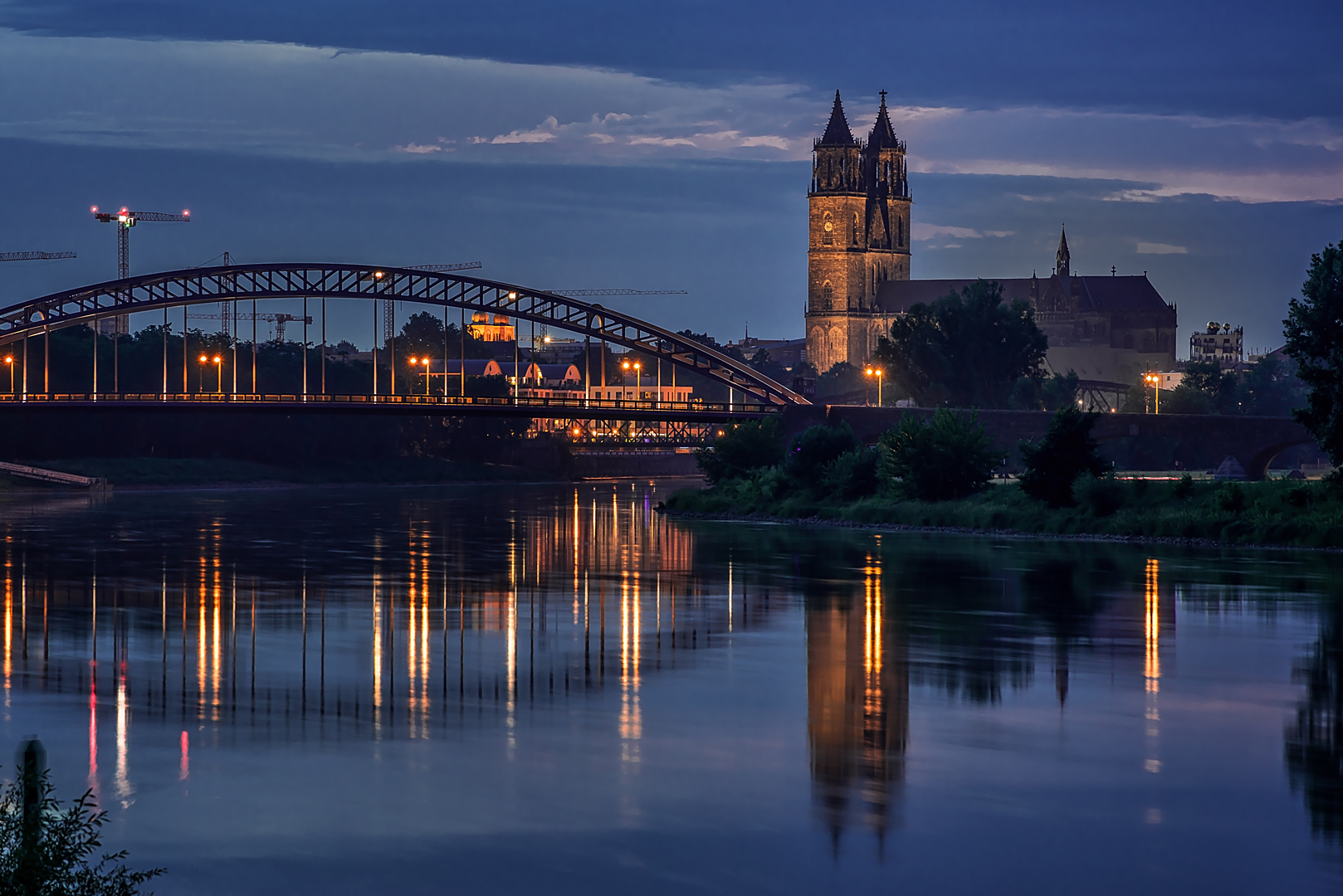 Lichter einer Stadt