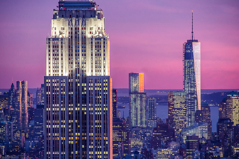 Lichter einer Stadt