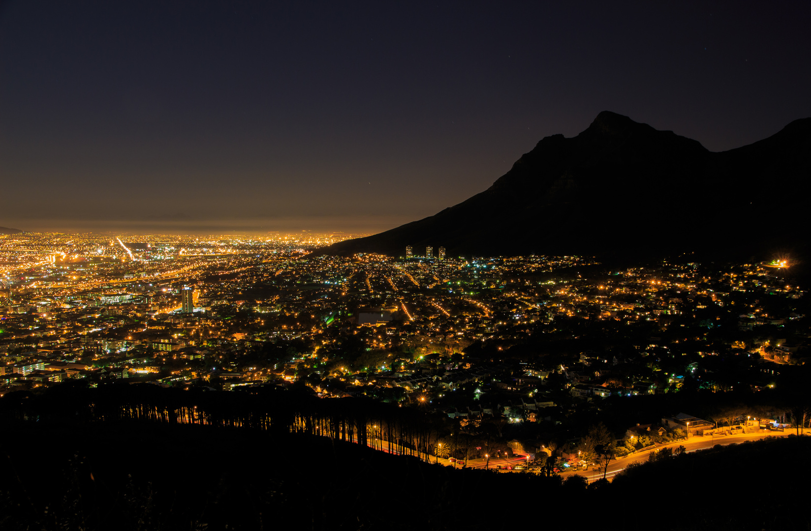 Lichter einer Stadt