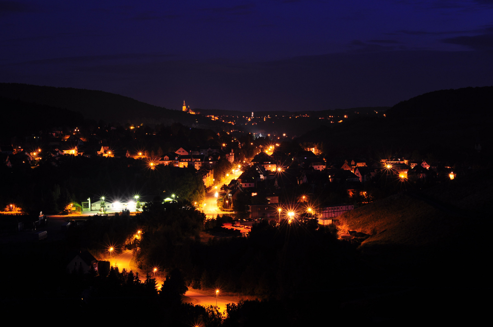 Lichter einer Stadt