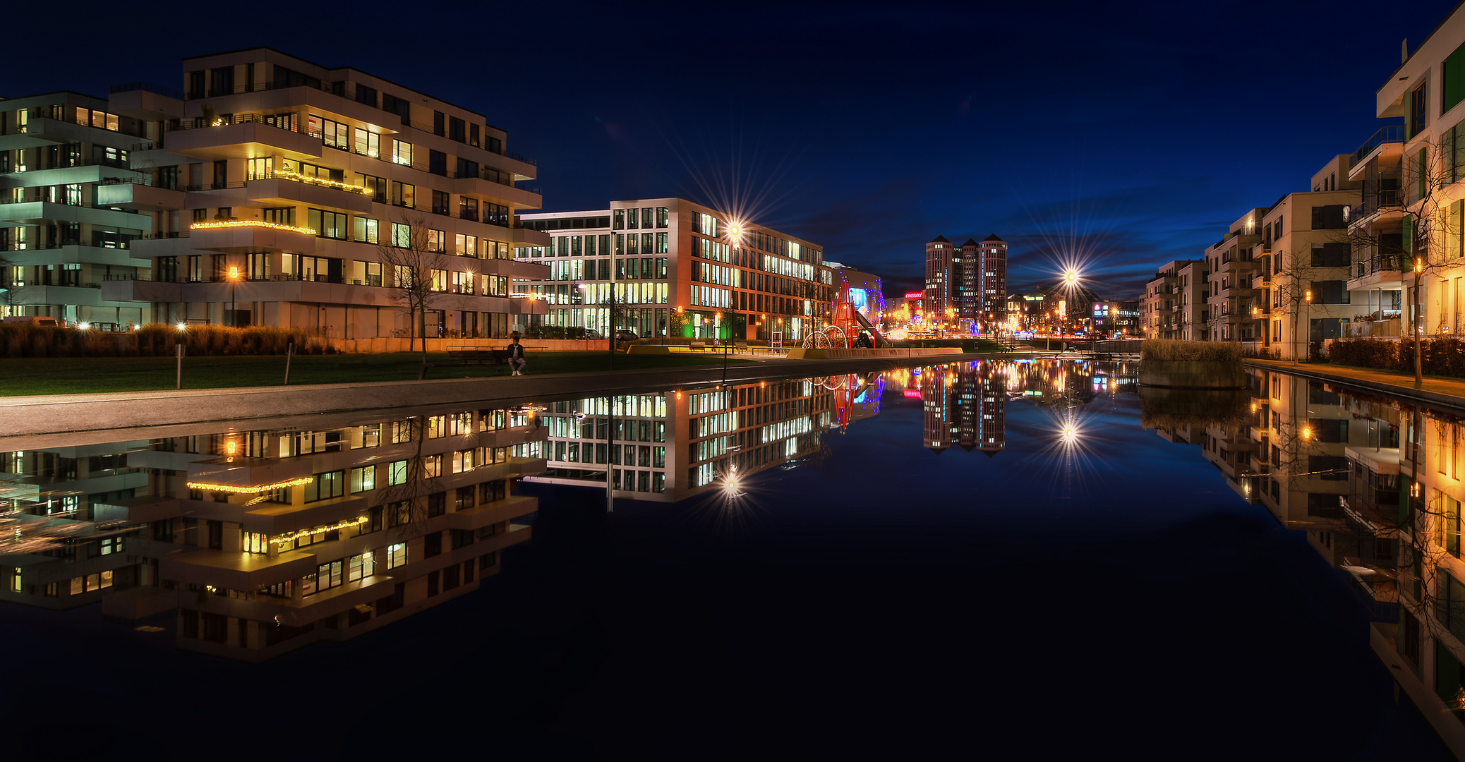 Lichter einer Stadt