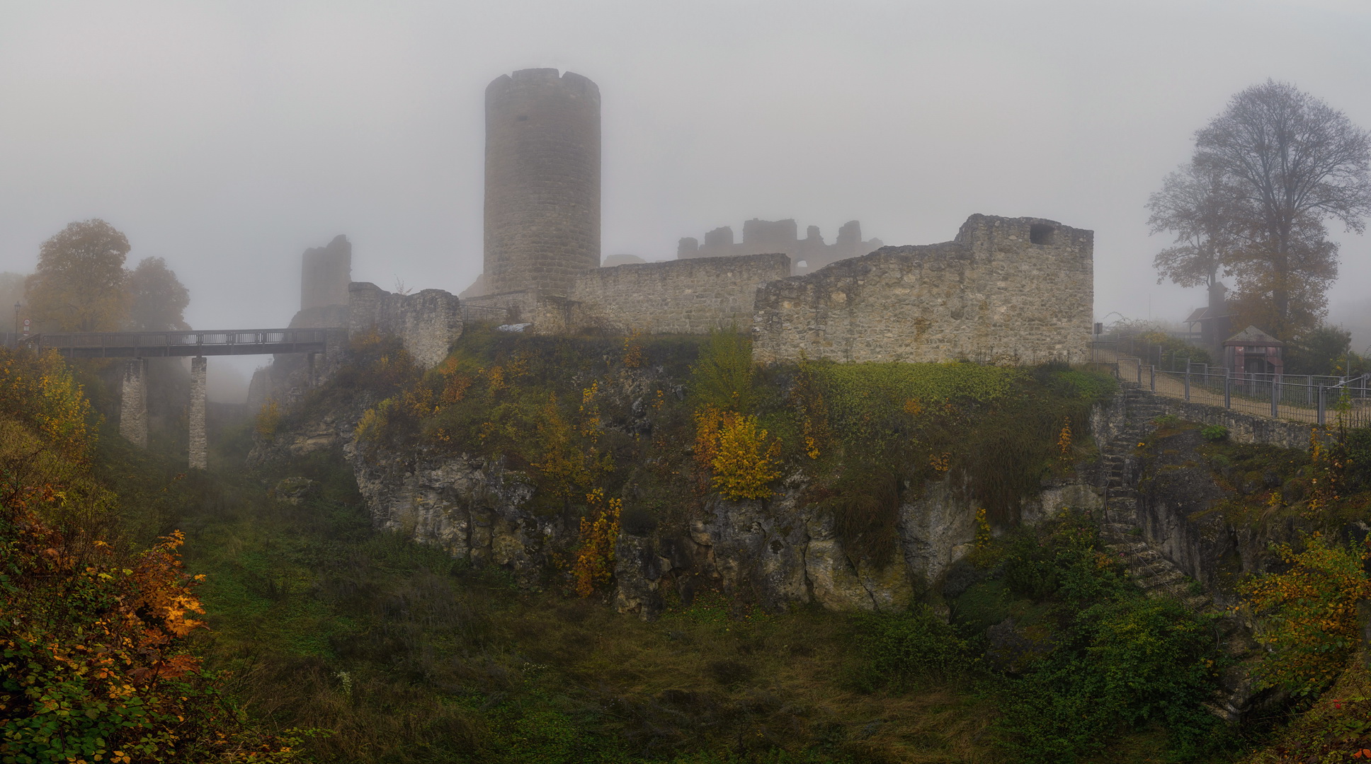 Lichter im Nebel