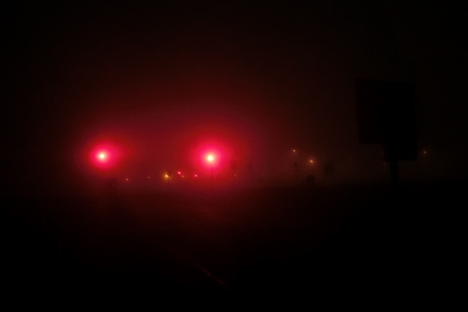 Lichter im Nebel